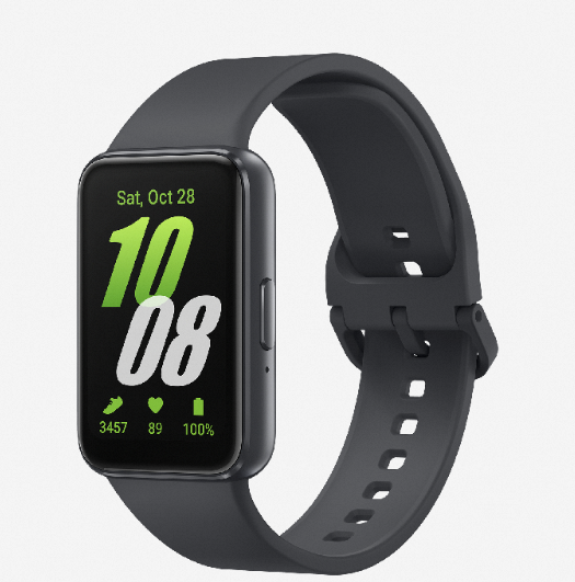 [THANH LÝ] Đồng hồ S a m s u n g  Galaxy Fit3 Màn hình AMOLED 16" Pin 13 ngày Luyện ngủ ngon Cảnh báo té ngã - Graphite - Sản phẩm nguyên vẹn + Trôi bảo hành