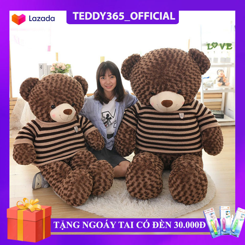 Gấu Bông Teddy Siêu To Khổng Lồ, Dễ Thương, Chất Liệu Bông Cao Cấp, Phù Hợp Làm Quà Tặng Ý Nghĩa
