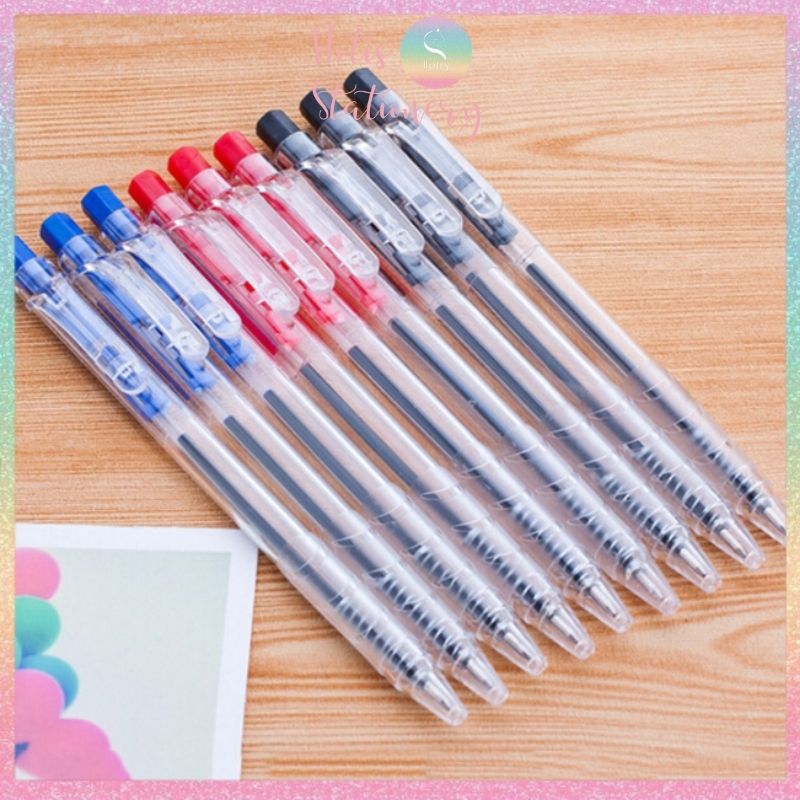 Bút bi 0.7mm - xanh/ đen/ đỏ