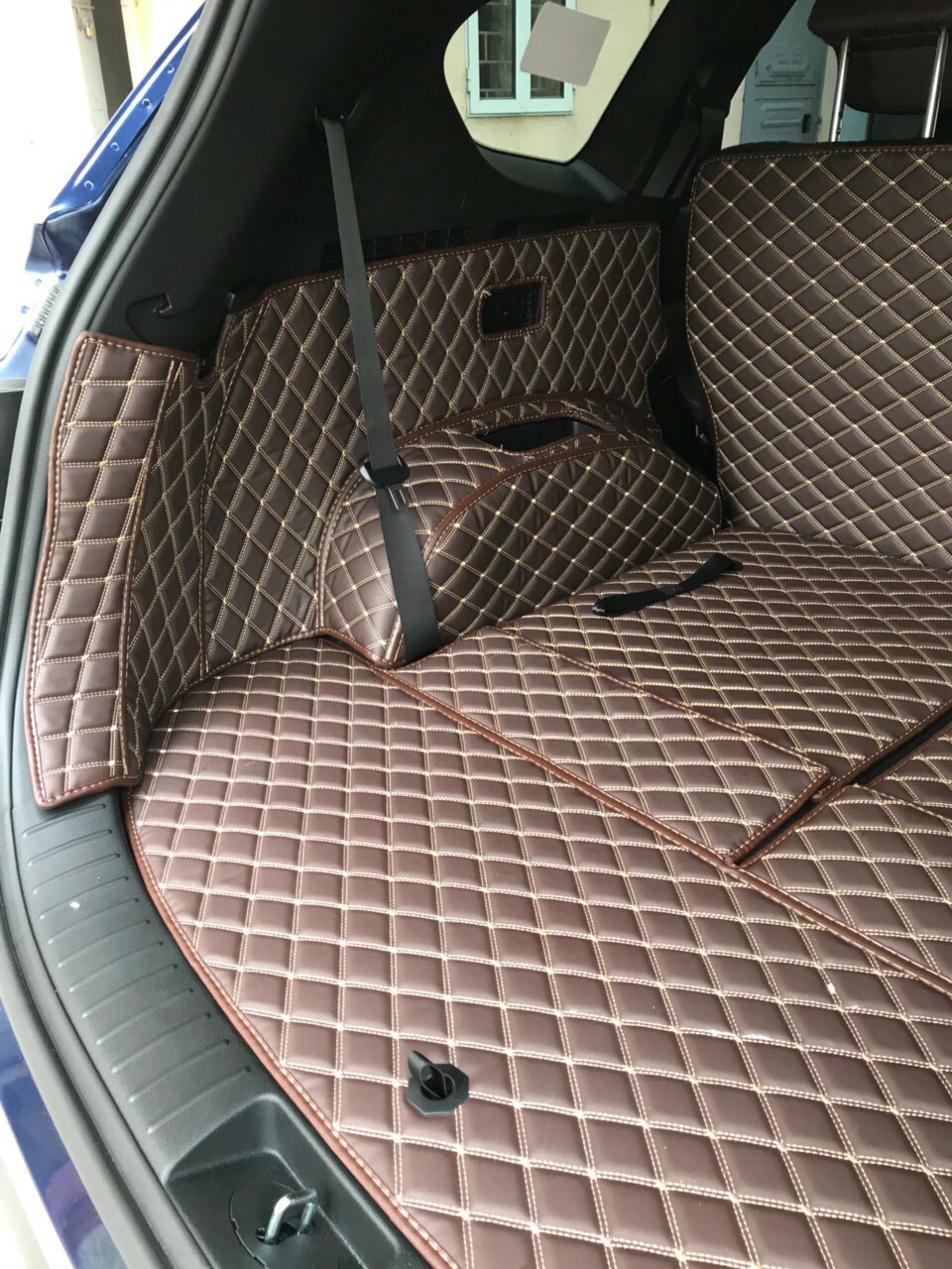 Thảm lót Full cốp cho xe Huyndai Santafe 2010 - 2021, Hyundai Stargazer