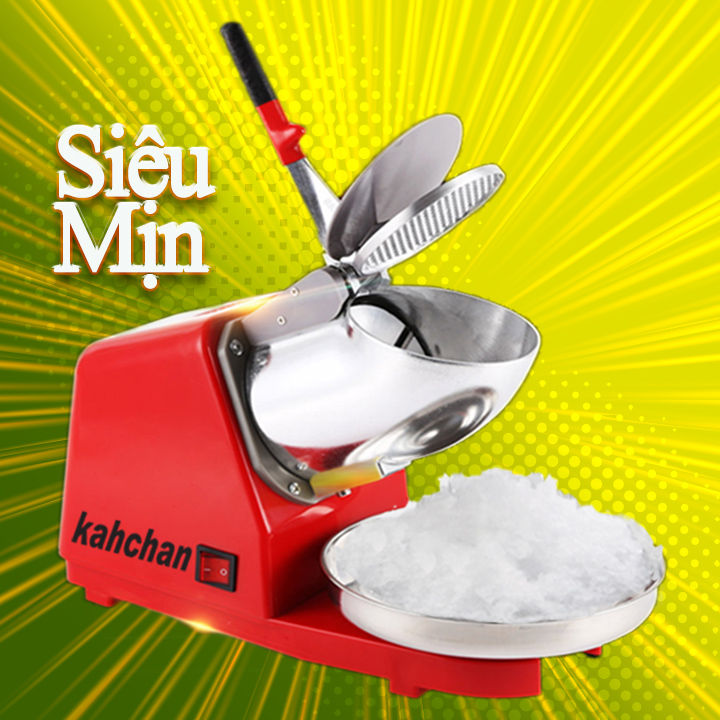 máy bào đá tuyêt siêu nhanh kahchan  xay đá bào 100kg/giờ