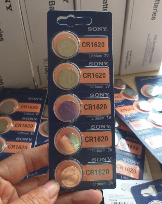 5 viên pin cr1620 pin 3v sony lithium