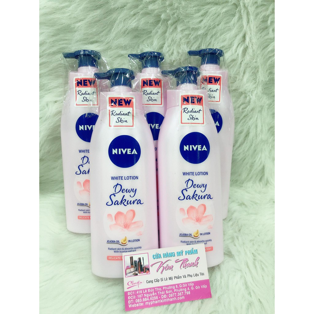 Sữa Dưỡng Thể Nivea Hương Hoa Anh Đào (350ml)