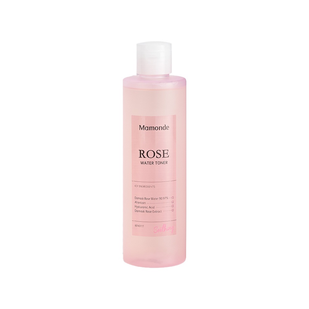 Nước Hoa Hồng Mamonde Rose water Toner 250ml Mẫu Mới
