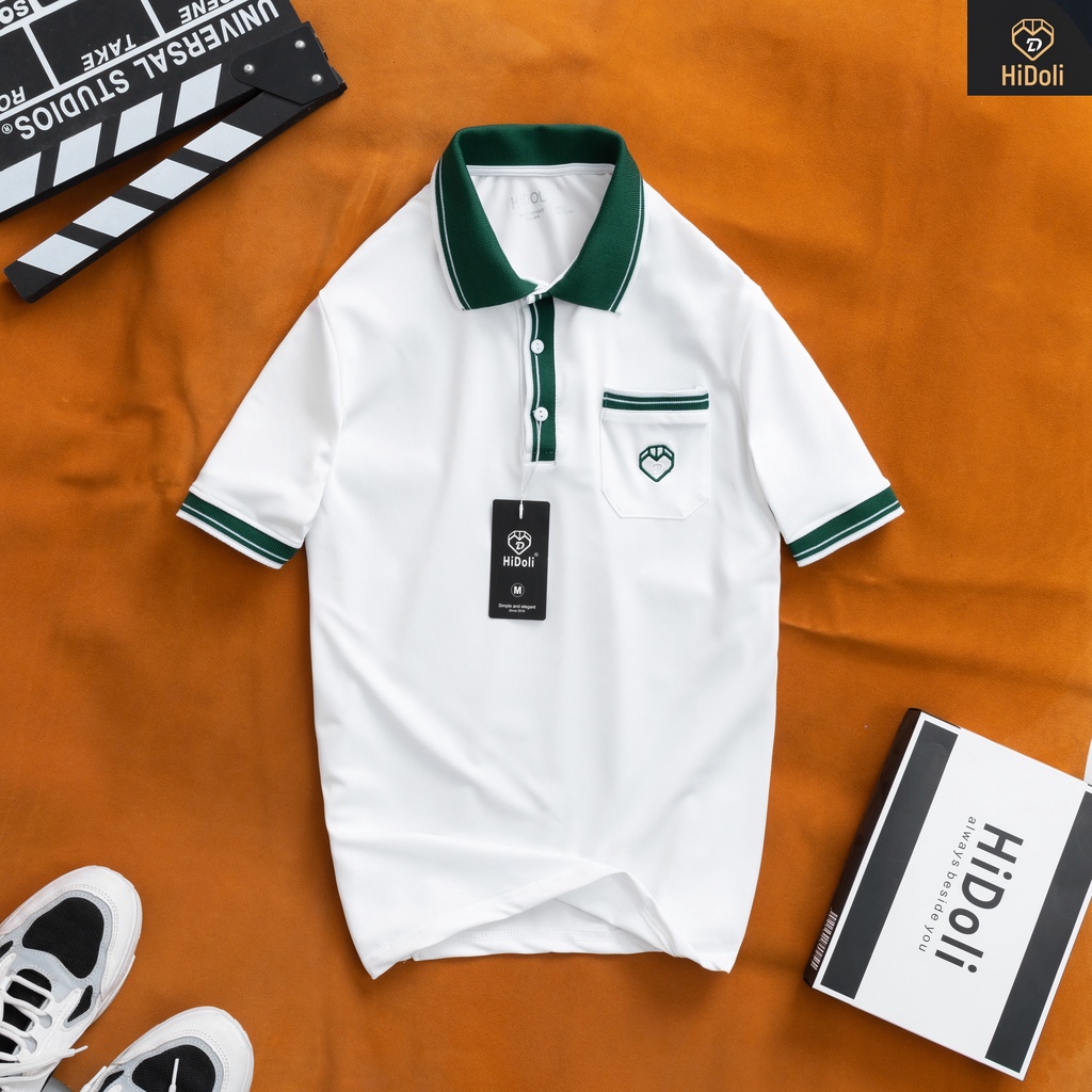 Áo polo cổ viền MENSWEAR, áo polo nam cao cấp , áo thun nam ngắn tay bo viền năng động,
