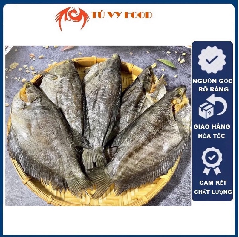Khô cá sặc rằn hay sặc bổi size 15con/1kg đặc sản tú vy food