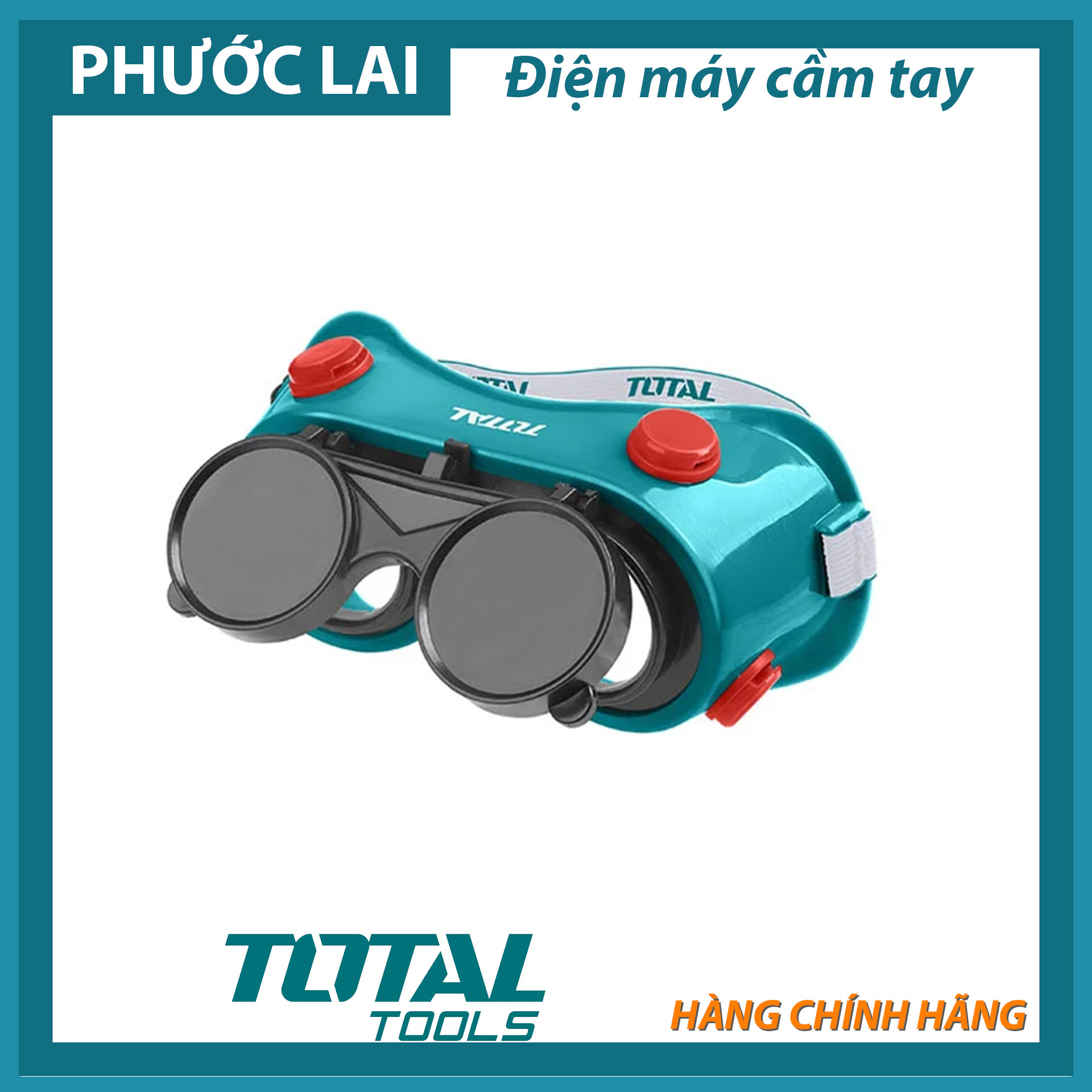 Kính bảo hộ 2 lớp chính hãng total tsp303