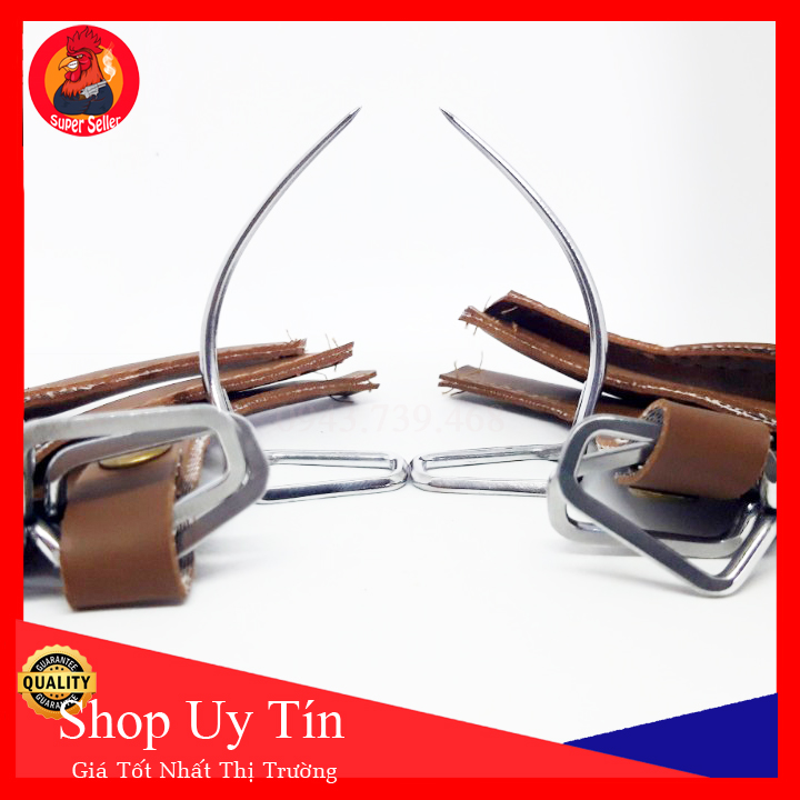 Cựa Gà Nòi Thép Mỹ Gọng Lai Việt Hàng Chuẩn Đá Tiền Size 60