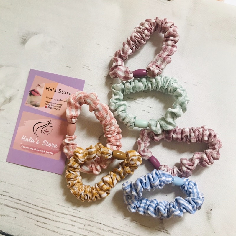Dây buộc tóc Scrunchies đủ các màu, các kiểu, các size
