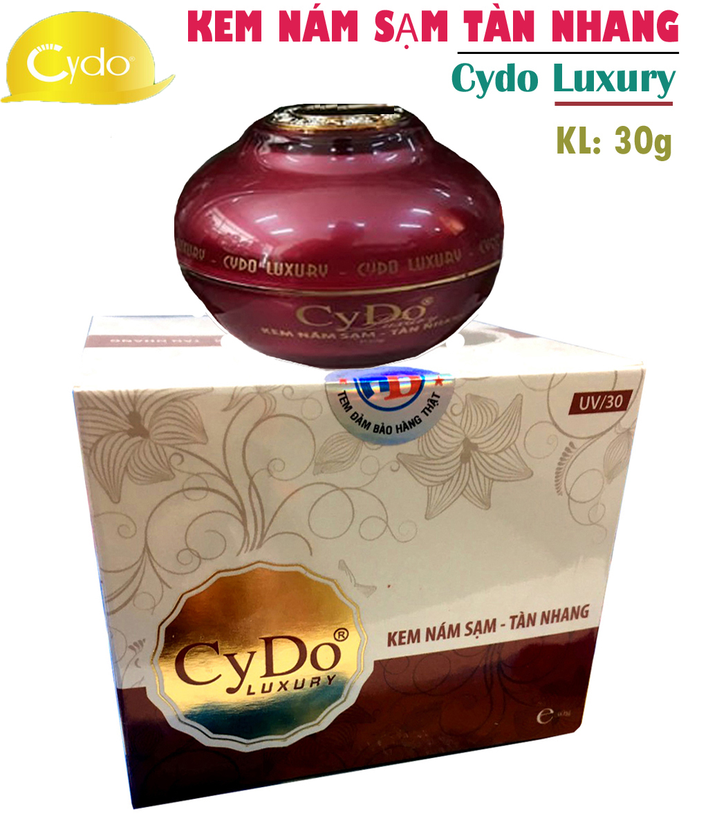 Kem Nám sạm tàn nhang Luxury CyDo 30g - Mỹ Phẩm Cao Cấp 7 trong 1 - Thảo dược thiên nhiên-Trắng hồng hoàn hảo -Chính hãng