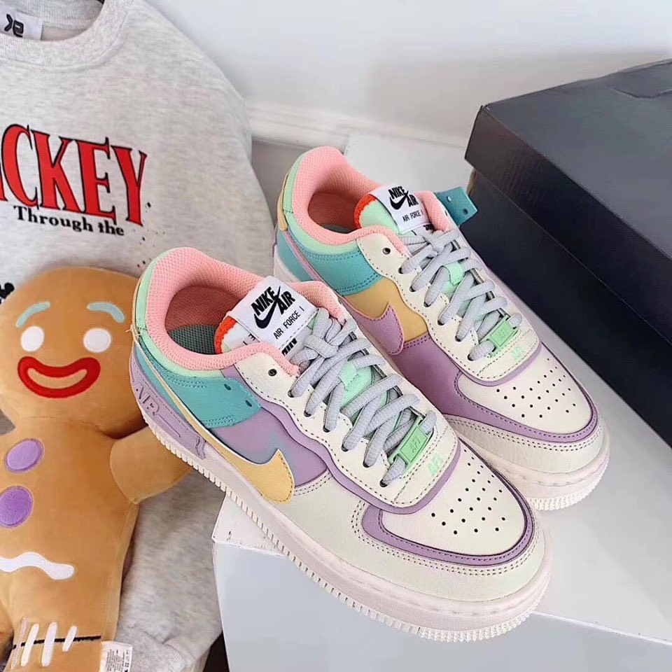 Giày Nike Air Force 1 shadow 7 màu,Full Box dành cho Nam Nữ