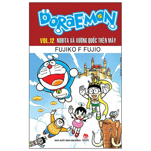 Fahasa - Doraemon Truyện Dài - Tập 12 - Nobita Và Vương Quốc Trên Mây (Tái Bản 2019)