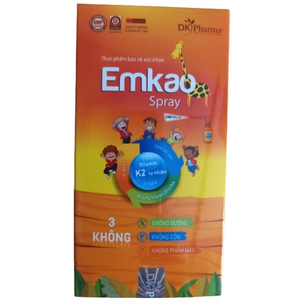 EMKAO Spray Xịt định liều bổ sung Vitamin D3 ( Hàng Chính Hãng):5250