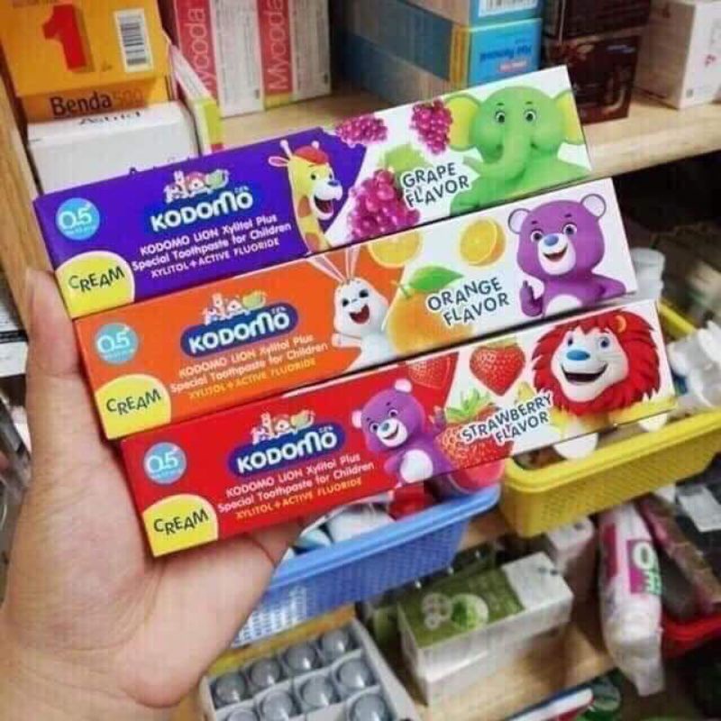 Kem đánh răng trẻ em Kodomo 60g