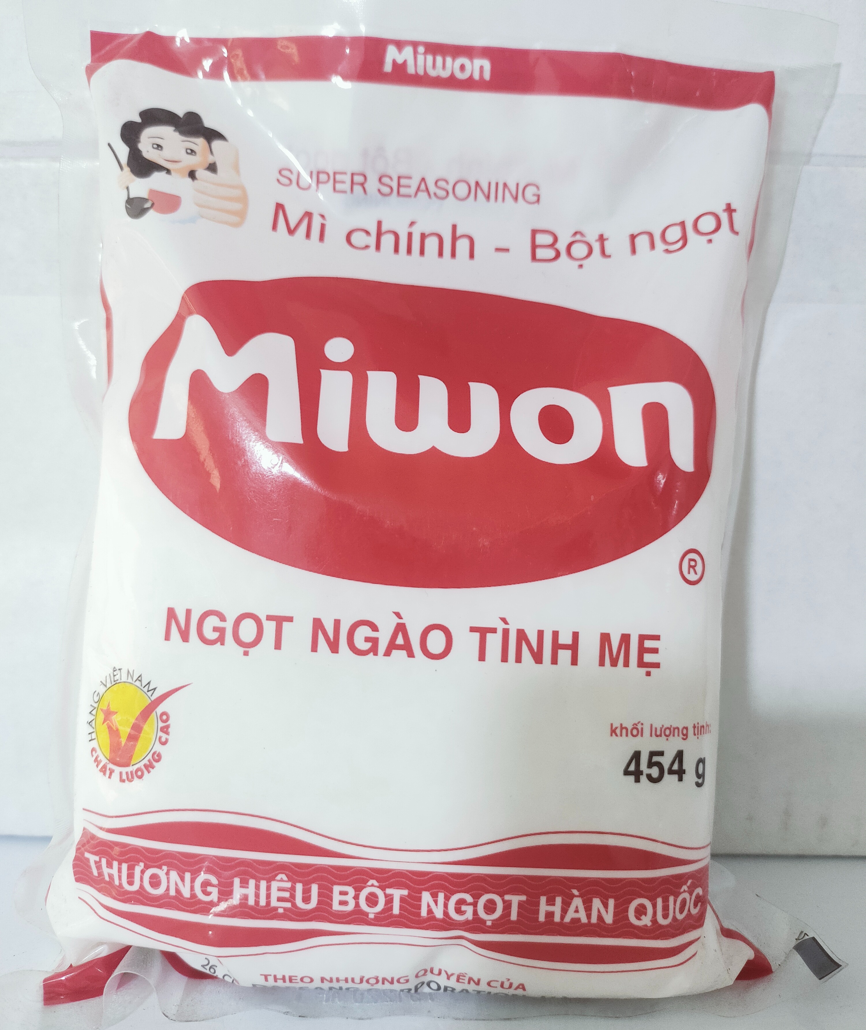 Bột ngọt mì chính Miwon 454g