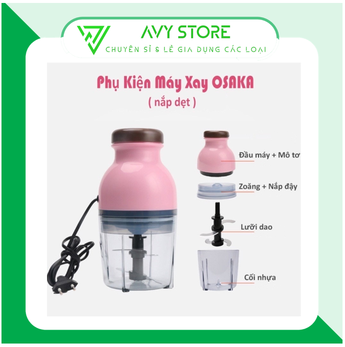 Máy xay sinh tố xay thịt cá xay đá chính hãng Osaka