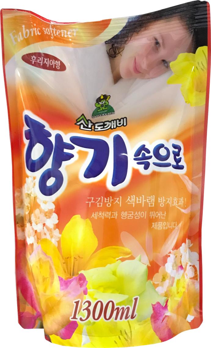 Nước xả vải Sandokkaebi 1300ml hương Gió biển