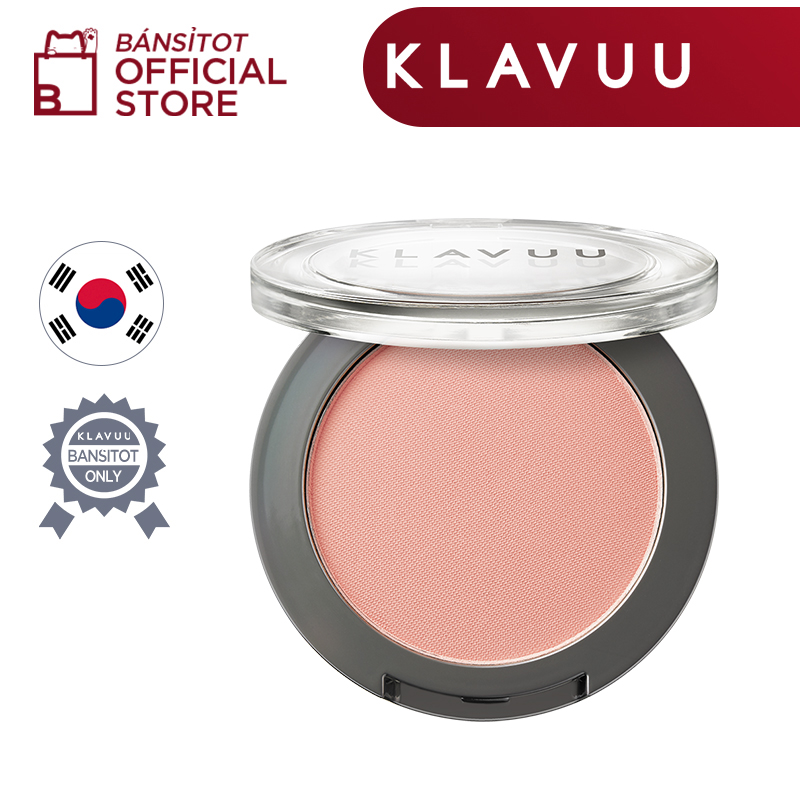 Phấn má hồng mềm mịn KLAVUU Urban Pearlsation Natural Powder Blusher