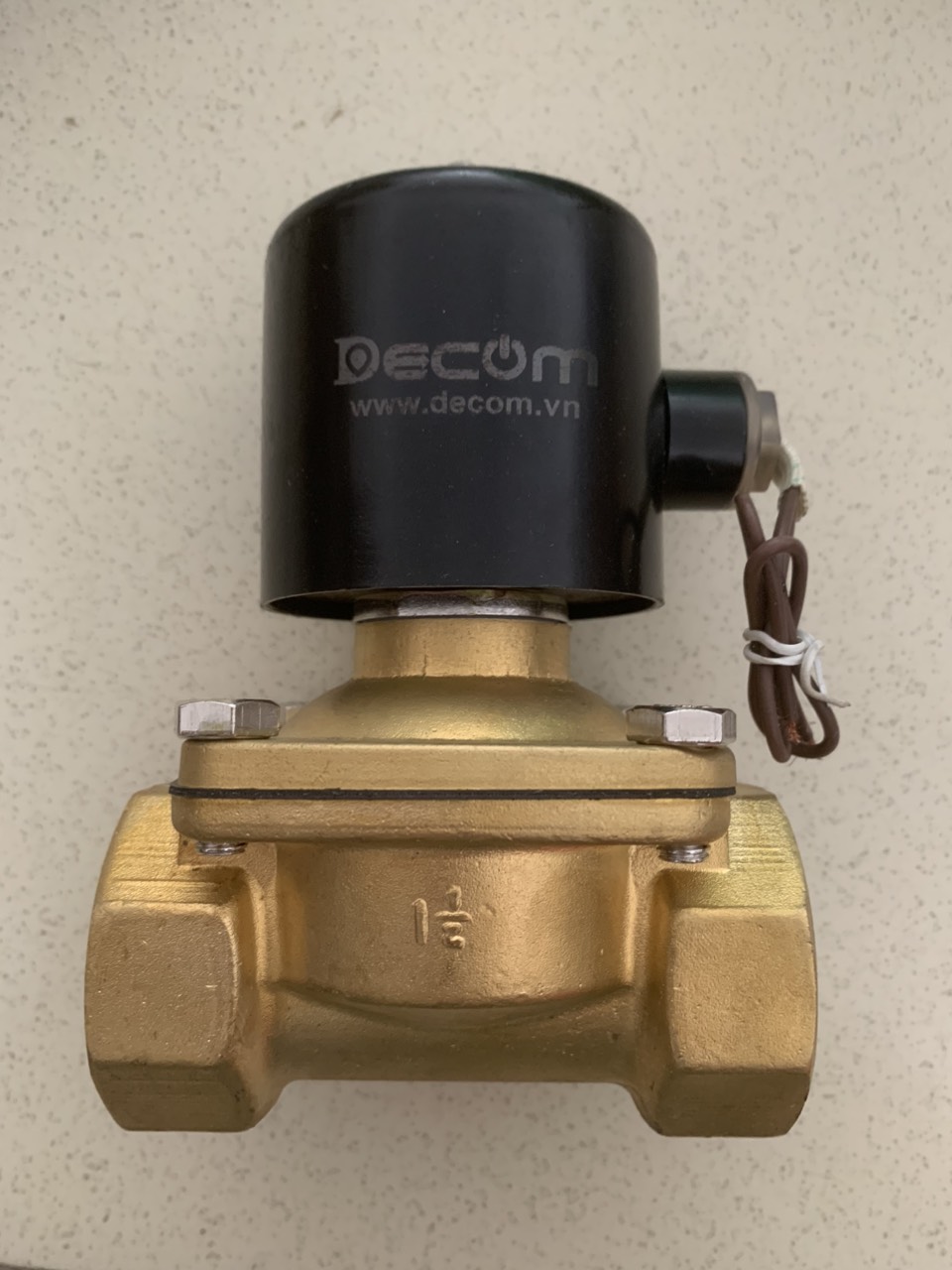 Van điện từ phi 21, phi 27,phi 34 thường đóng 220V, van thoát nước, van nước điều khiển bằng điện