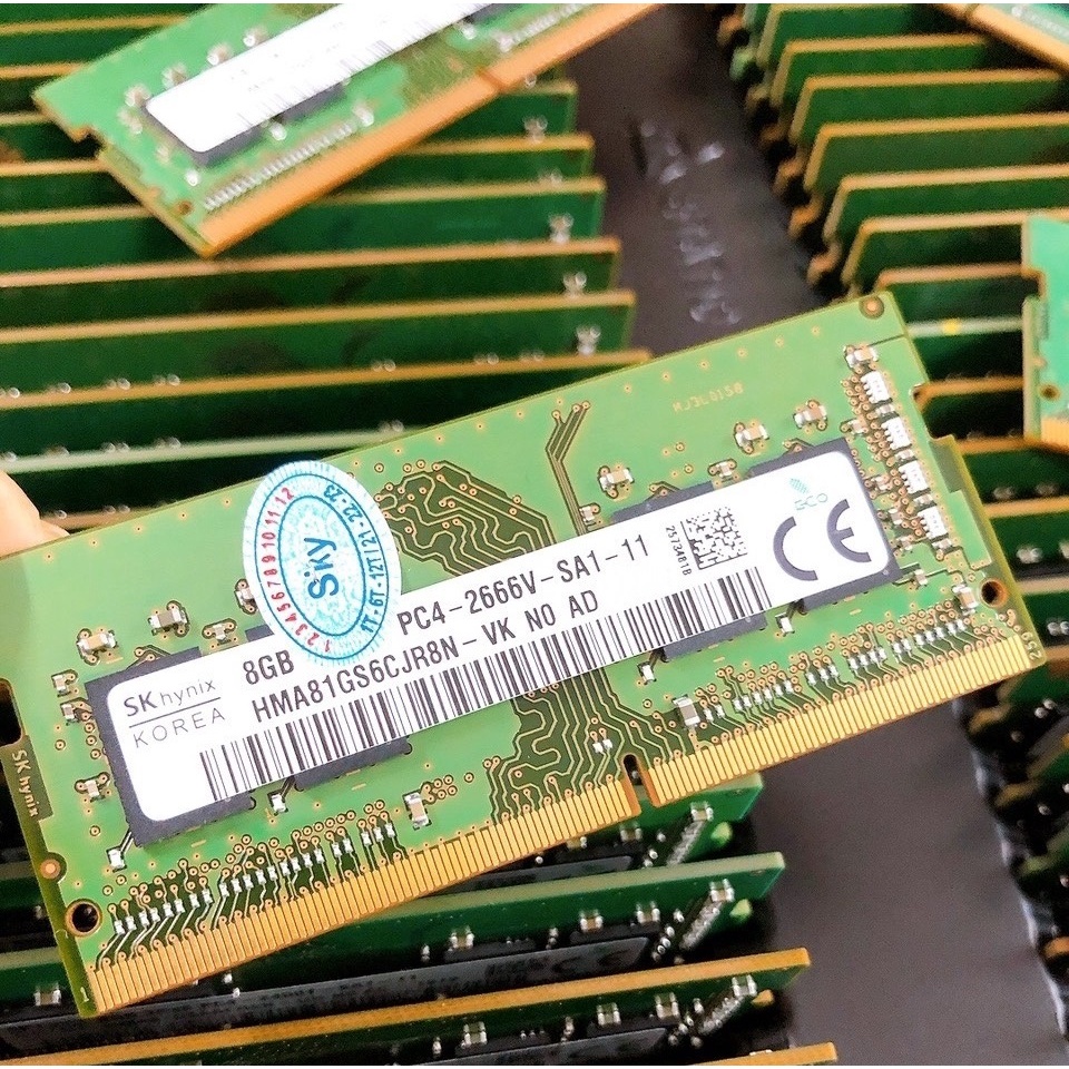 Ram SK Hynix DDR4 8GB 2666MHz Dùng Cho Laptop Macbook Mới Bảo hành 36 tháng