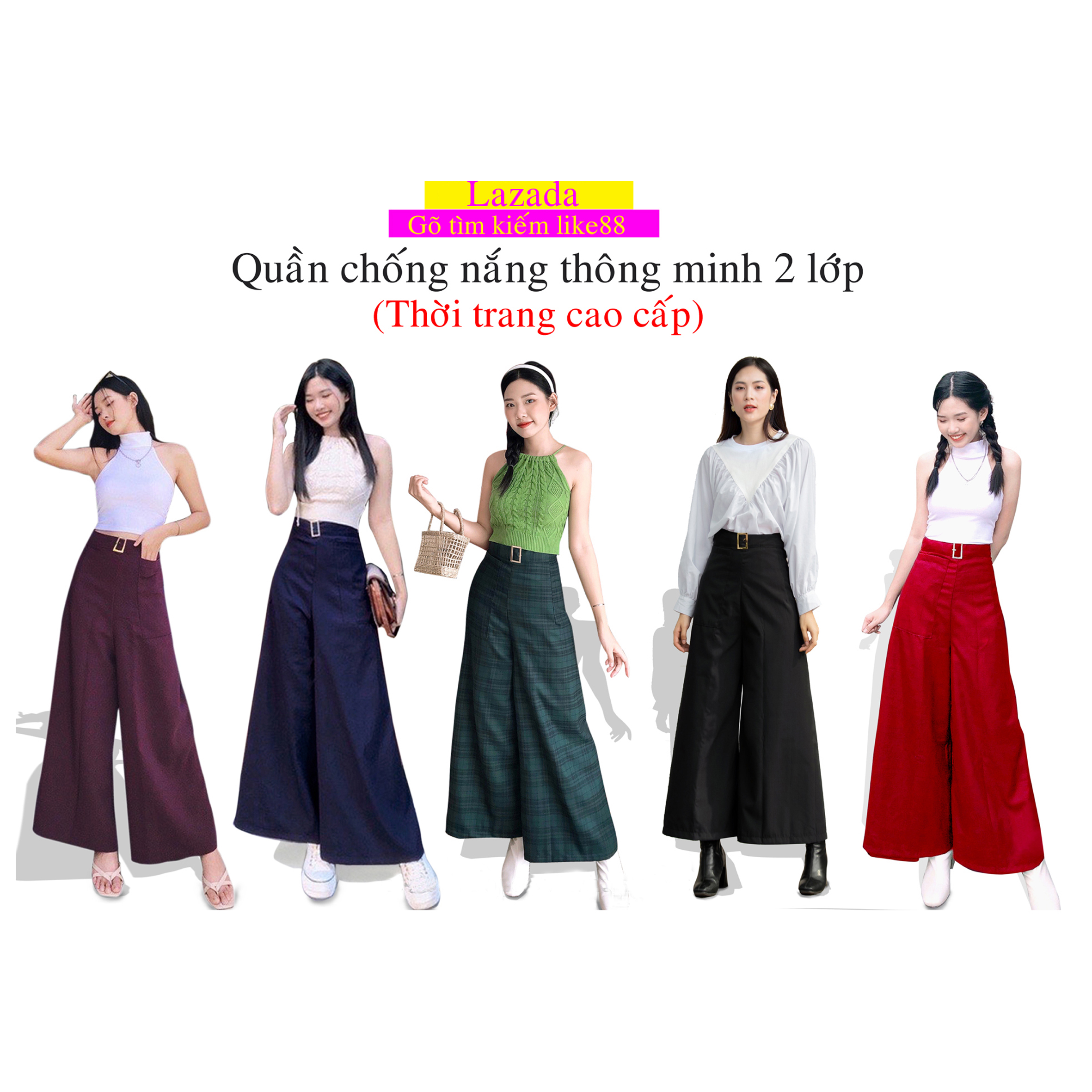QUẦN CHỐNG NẮNG BEST SELLER LOẠI CAO CẤP 100% COTTON ( MÃ Q1515 )