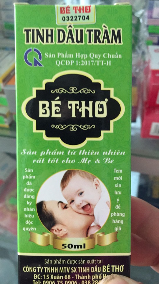TINH DẦU TRÀM BÉ THƠ 50ML