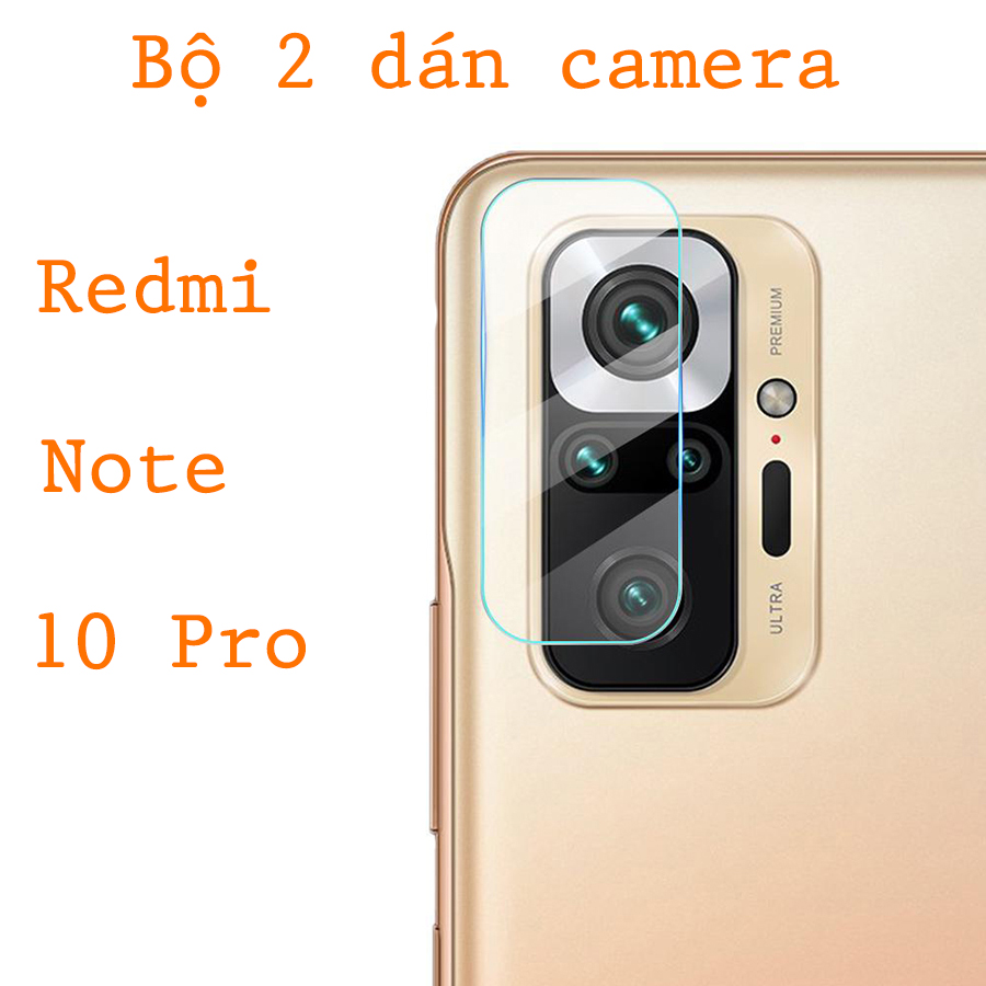 Bộ 2 cường lực camera redmi note 10 10 pro