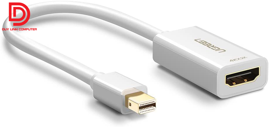 Cáp chuyển mini displayport to hdmi ugreen 40361 hỗ trợ 4k