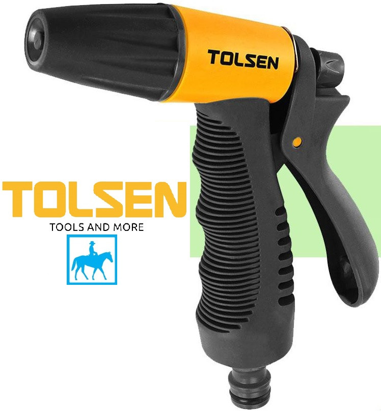 Vòi phun nước tưới cây làm vườn sịt rữa xe chỉnh tia Tolsen 57101