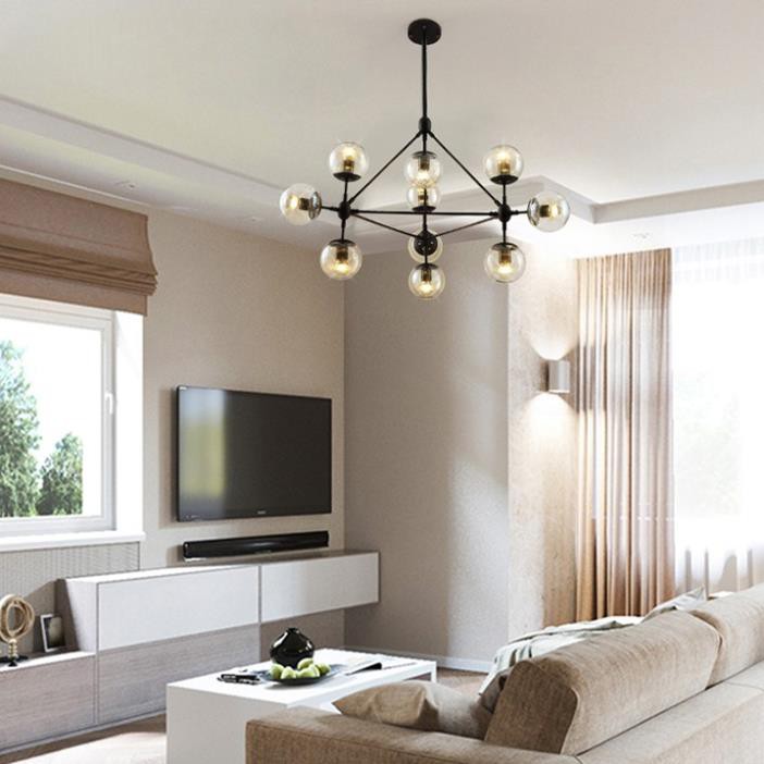 [HCM]Đèn chùm phòng khách 10 bóng cao cấp