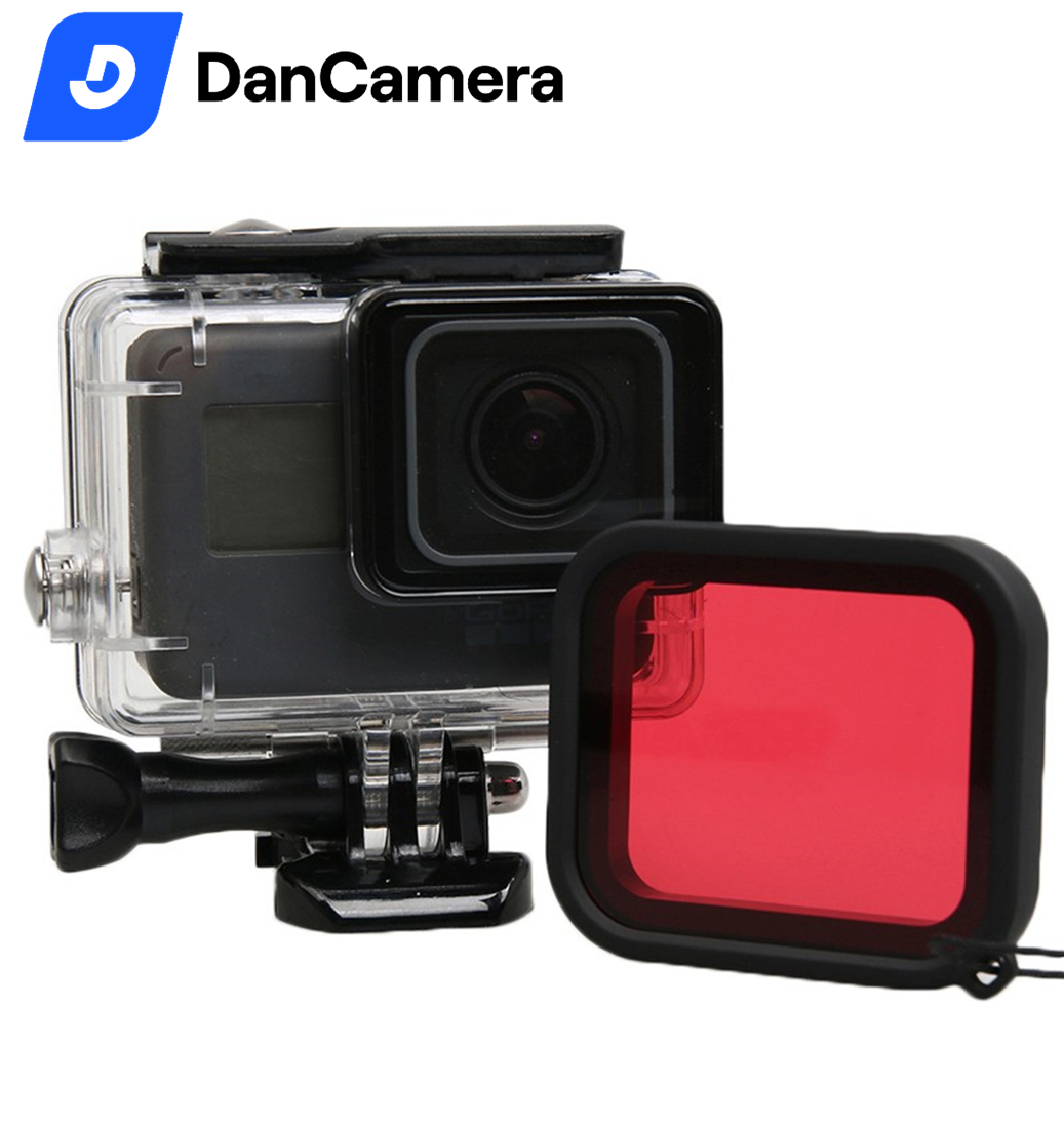 Kính lọc màu đỏ cho gopro 5/6/7 | gopro red filter