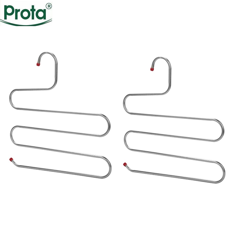 Prota combo 2 móc inox treo quần 4 tầng pt-957