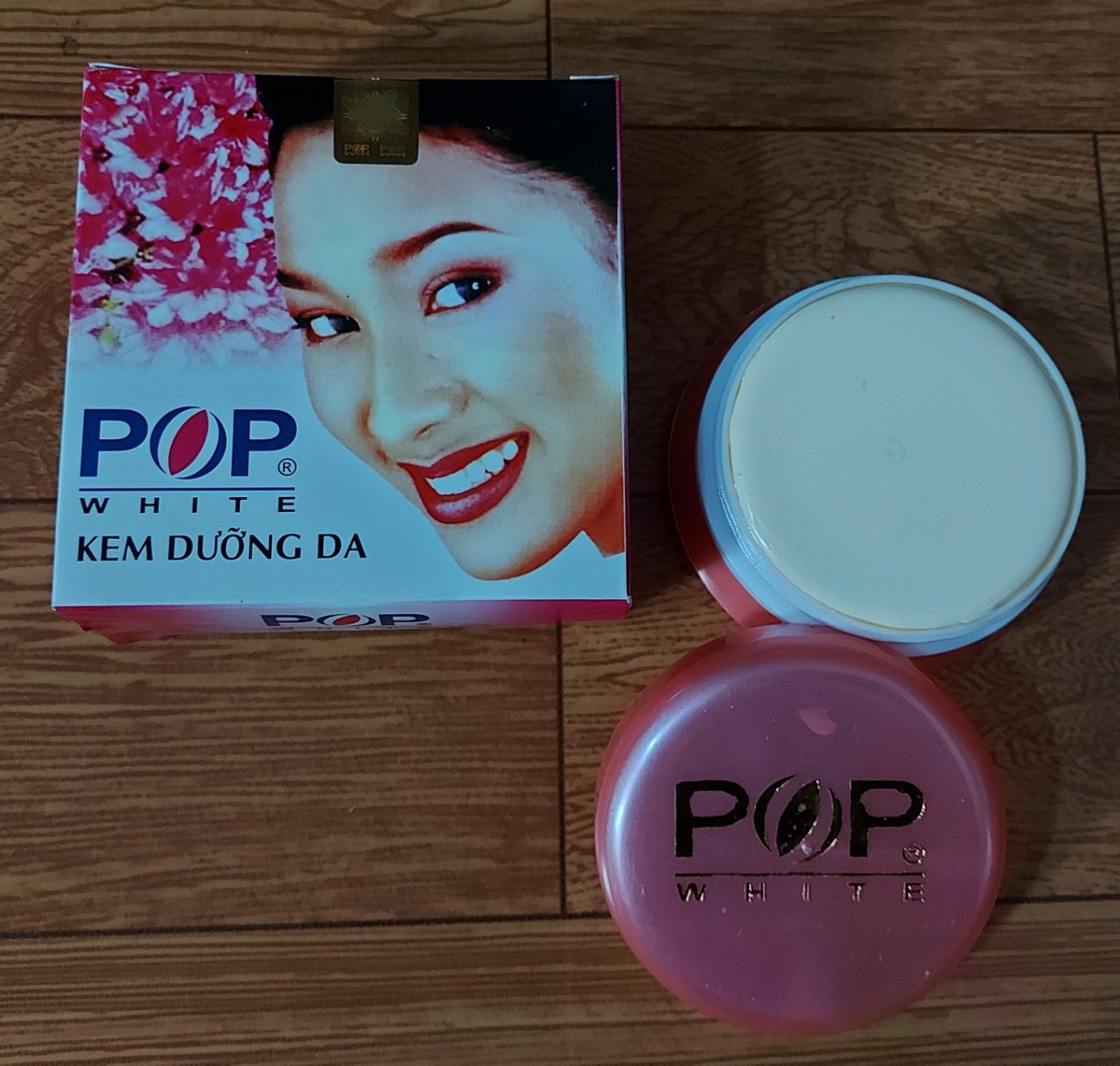 kem trắng da,mụn nám,đồi mồi POP thái hộp 5g