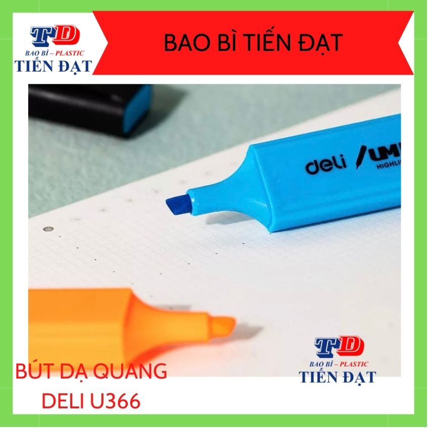 Bút dạ quang – hightlighter deli u366; baobitiendat