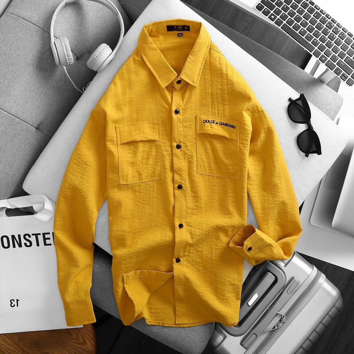 [HCM](MẪU MỚI) ÁO SOMI NAM DÀI TAY CHẤT ĐŨI CÓ TÚI CAO CẤP -TRẺ TRUNG-CÁ TÍNH- FORM HÀN QUỐC SIÊU HOT MẪU MỚI 2020 THỜI TRANG  XinhShop94 OI01