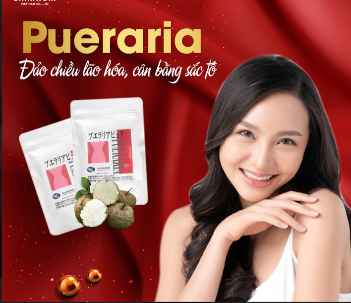 Combo 2 VIÊN UỐNG NỘI TIẾT TỐ NỮ PUERARIA PURA SHIRATORI