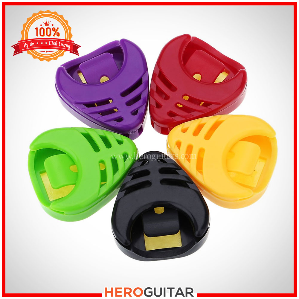Hộp đựng pick gảy đàn Guitar - Hộp dắt phím gảy đàn, Tặng kèm pick gảy.