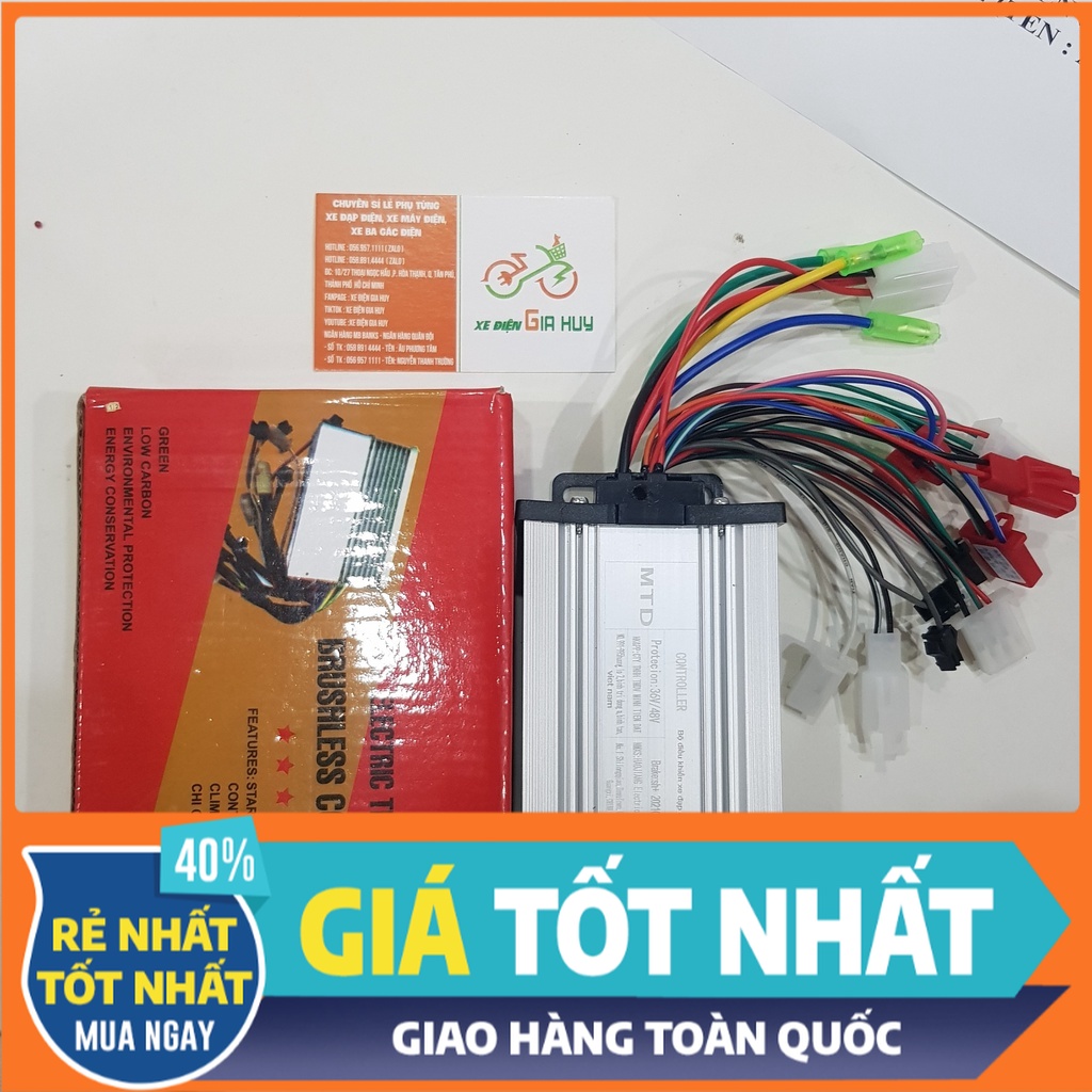 Bo ic 36v-48v 350w bộ điều khiển mtd xe đạp điện electric bike huy