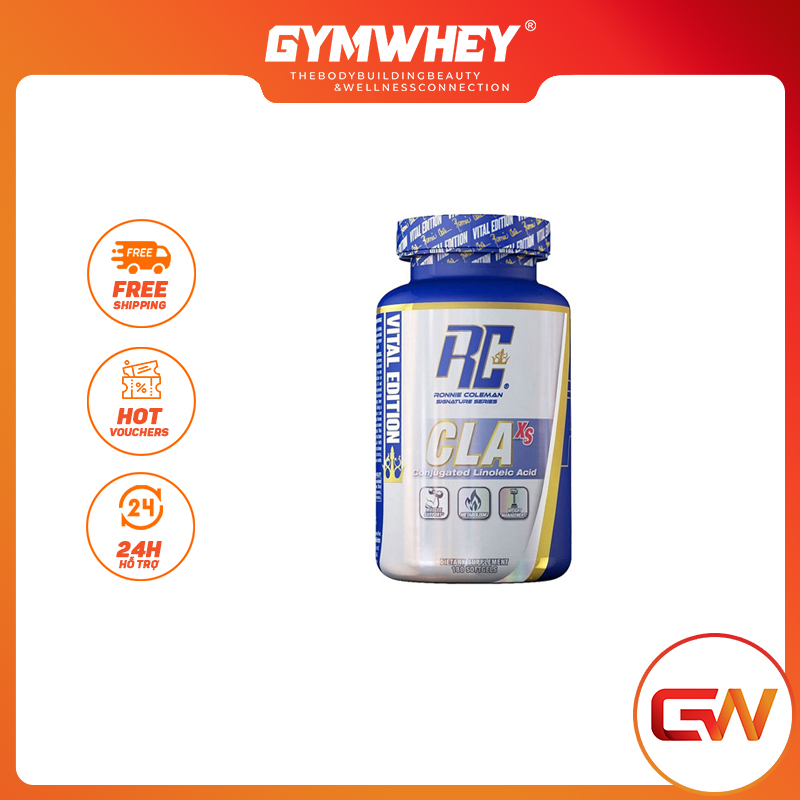 Thực Phẩm Bổ Sung Hỗ Trợ Chuyển Hóa Chất Béo Ronnie Coleman CLA Xs (180 viên)