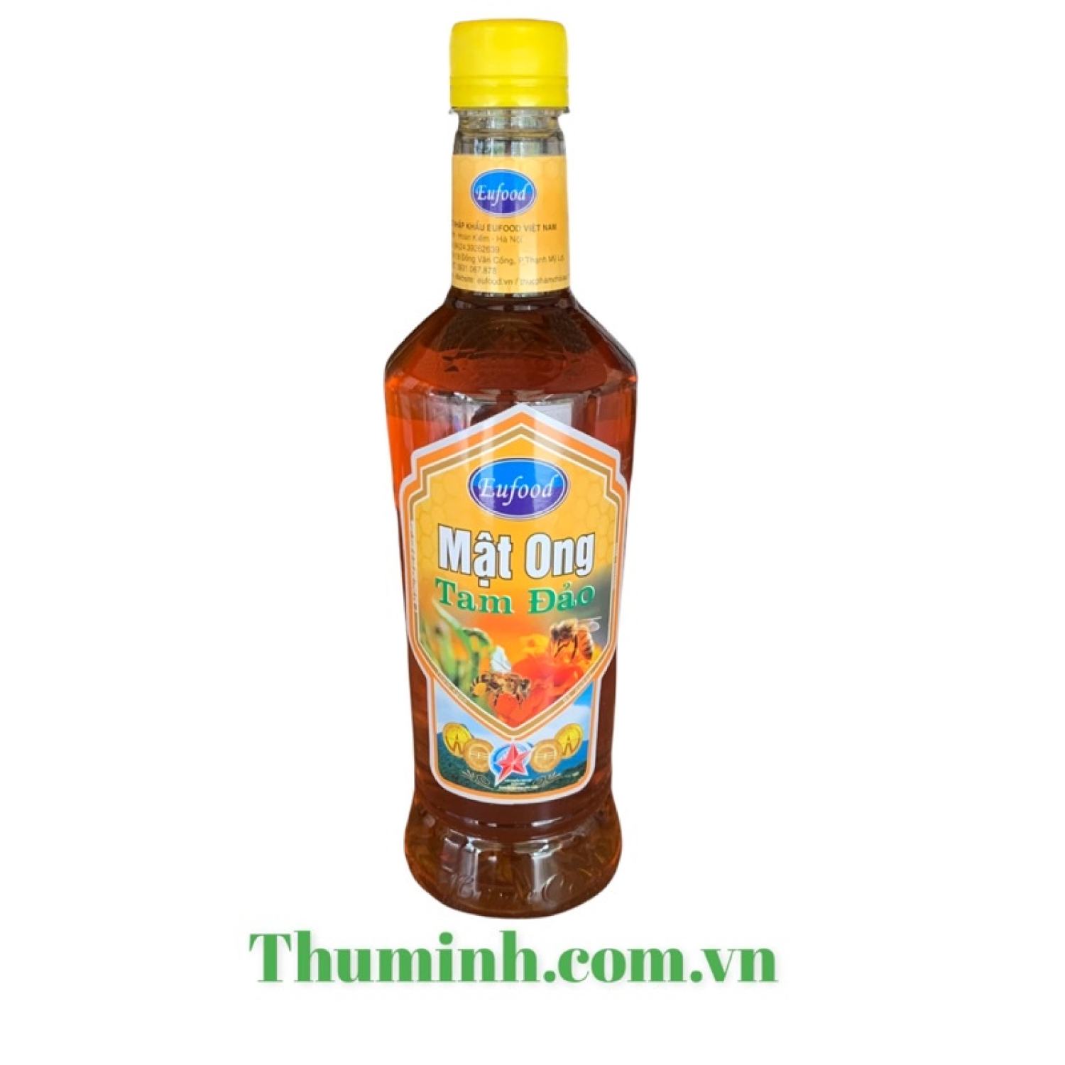 Mật ong tam đảo eufood chai 860gr