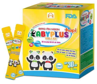 Siro Ăn Ngon Babyplus Chính Hãng- Giúp bé ăn ngon, ngủ ngon, tăng cân điều