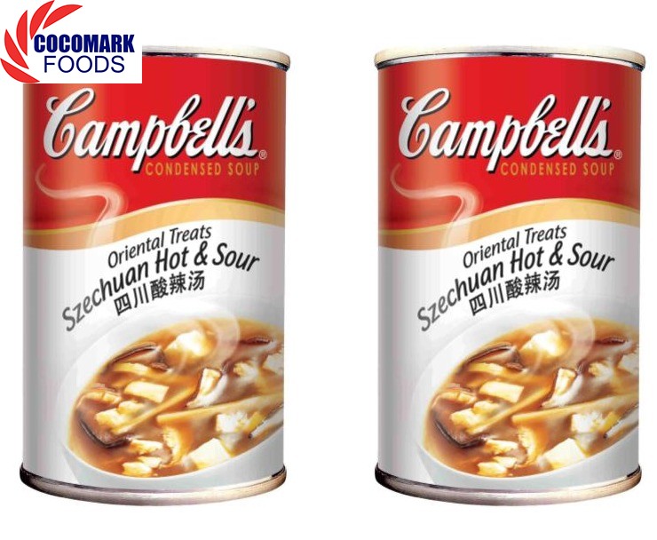 Combo 02 hộp Súp Campbell's Szechuan Hot & Sour 295g