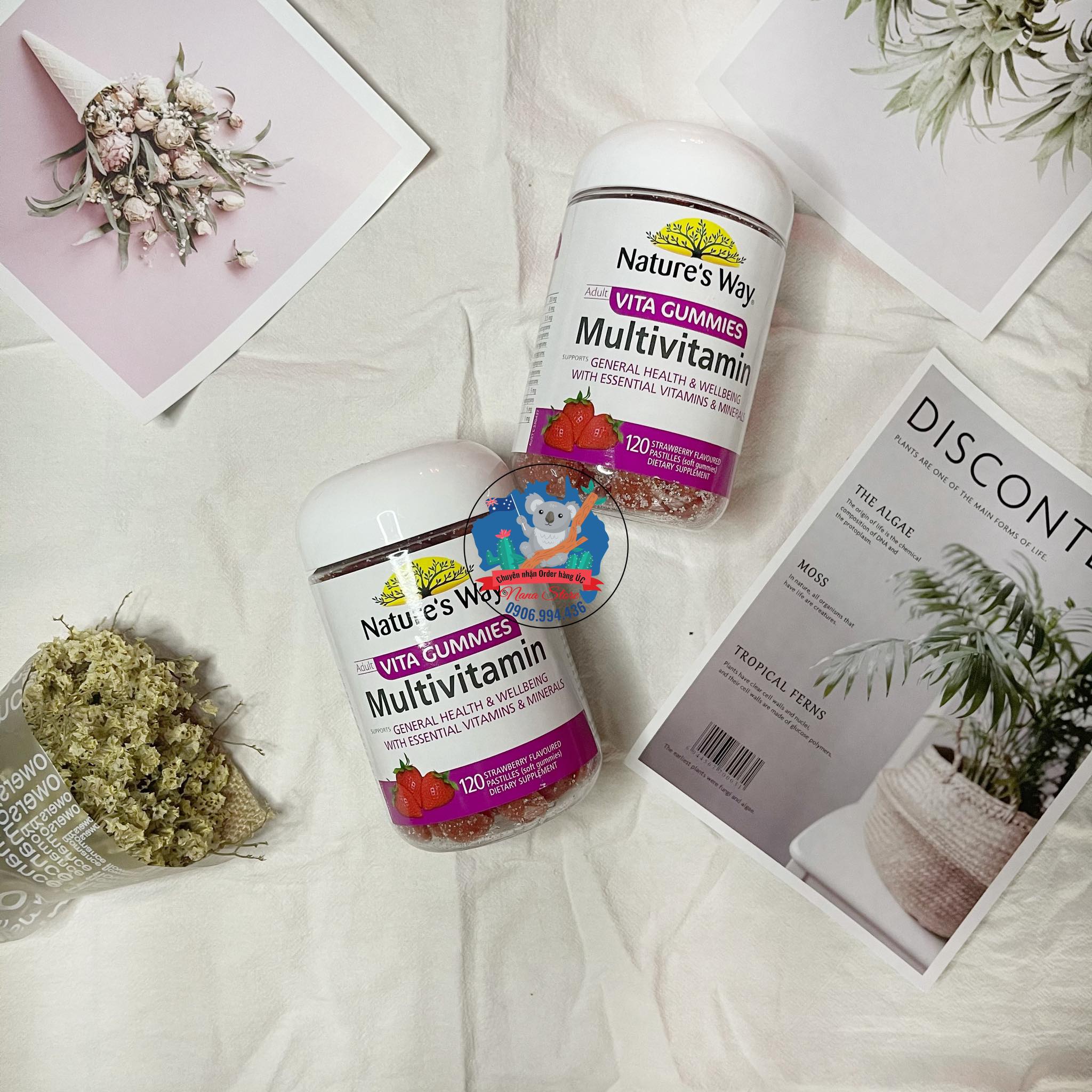 Kẹo dẻo bổ sung vitamin Nature's Way Women's Multivitamin nhập Úc