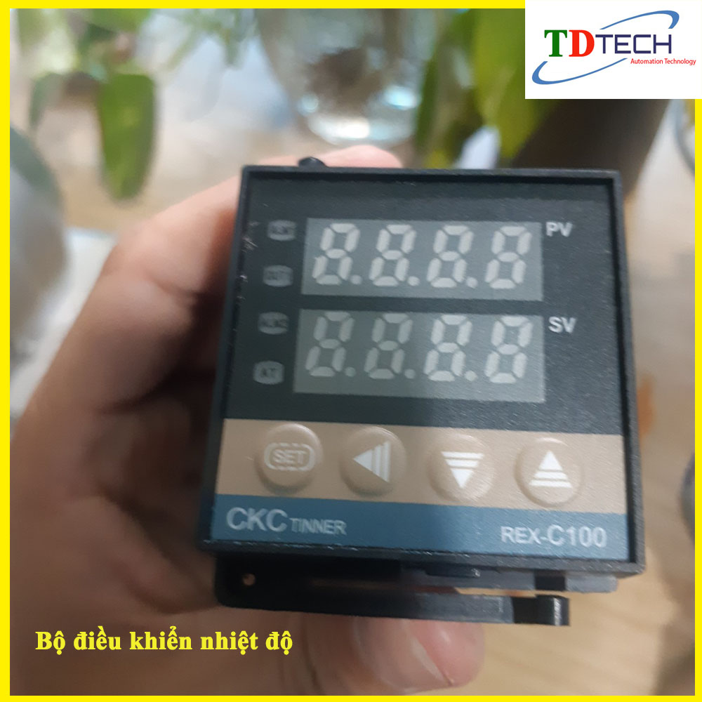 Đồng hồ điều khiển nhiệt độ, bộ điều khiển nhiệt độ ckc rex-c100 , ngỏ ra relay, ssr