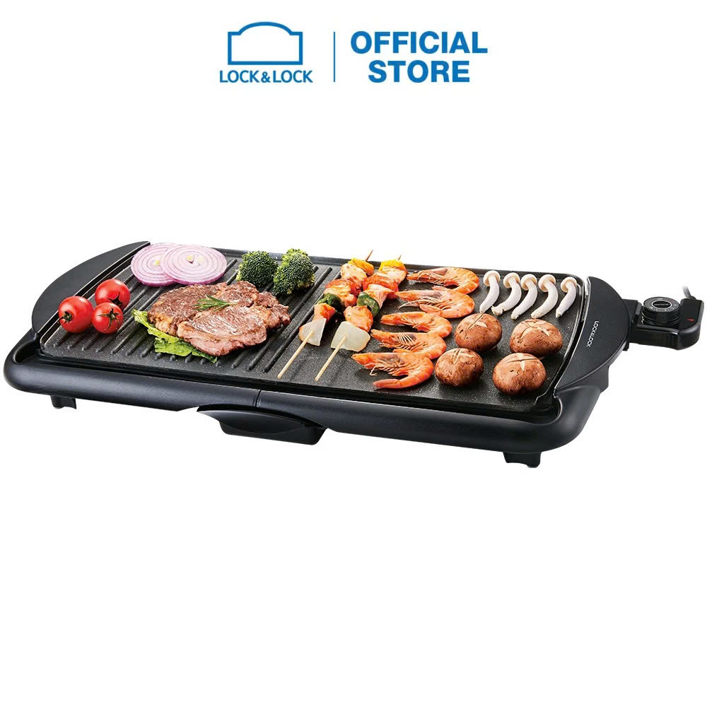 Bếp Nướng Điện Lock&Lock Electric Grill (2000W) EJG231- Chính Hãng