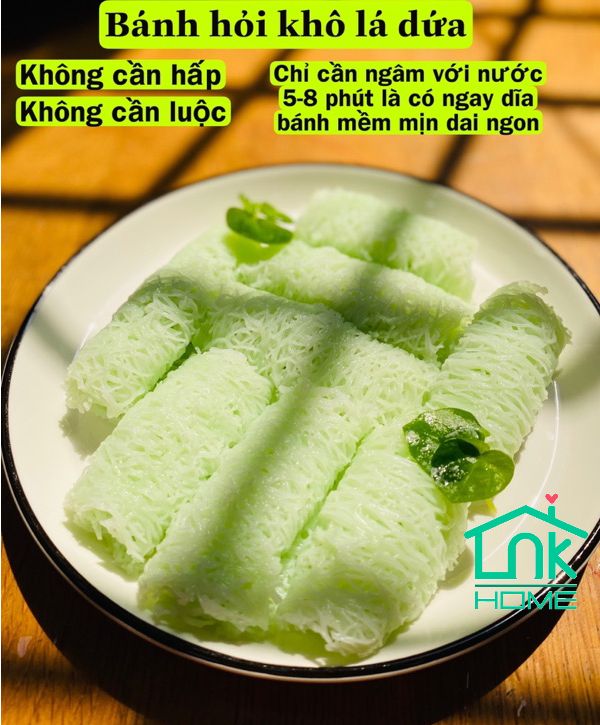 Bánh hỏi khô lá dứa, bánh hỏi khô gạo trắng truyền thống Đặc Sản Sa Đéc