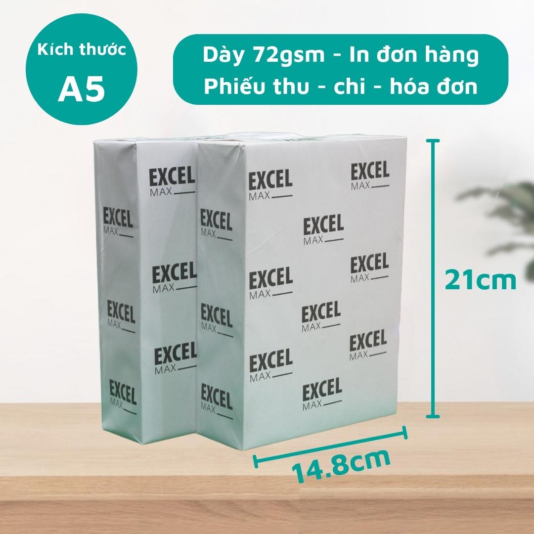 Giấy a5 excel 70gsm-80gsm, giấy in photo sukado
