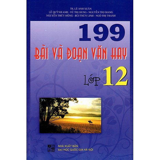 Sách - 199 bài và đoạn văn hay lớp 12