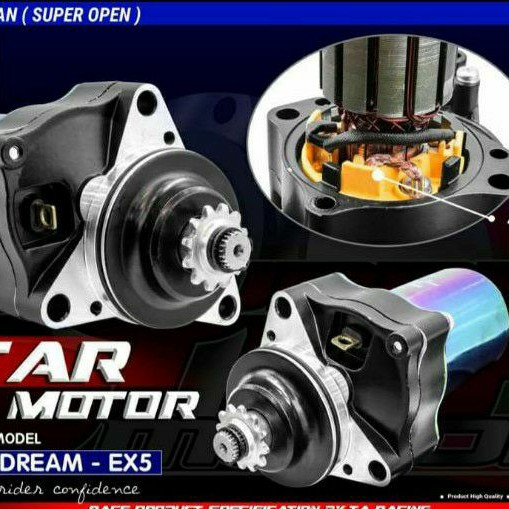 Củ mô tơ đề độ TA racing cho xe dream wave cub cực mạnh