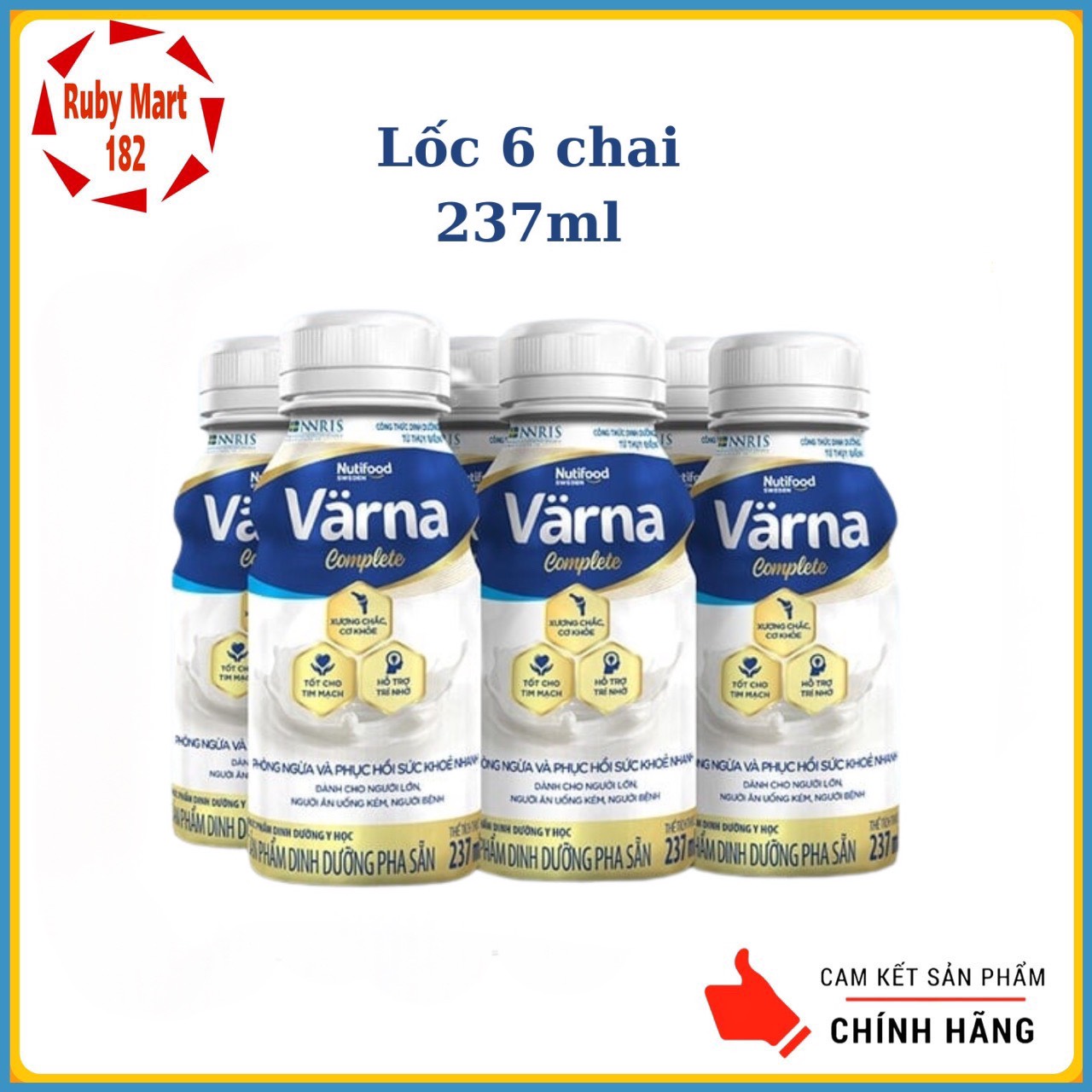 Sữa Nutifood Varna Complete 237ml